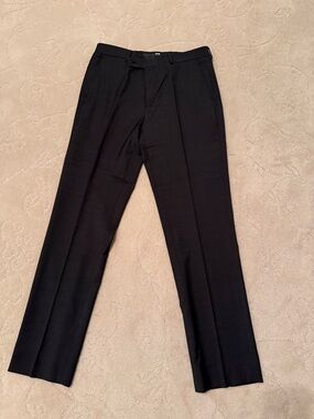 Kenneth Cole Black Men's Dress Pants